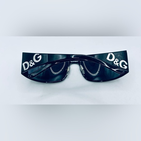 Dolce & Gabbana D&G 6010 Black Oval Sunglasses Frames - Picture 4 of 8